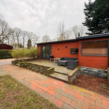 Modern Veluwe Wooden With Private Garden - Forest And Sauna Nearby シャレー プッテン